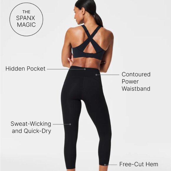 SPANXshape Booty Boost 7/8 Leggings - Picture 2 of 3
